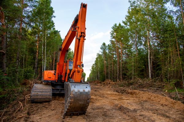 Cost of Backhoe Land Clearing in Ballwin